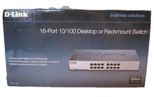 Brand New D-Link DSS16+ 16-Ports Desktop or Rack-Mountable Switch 10/100 802.3AZ picture