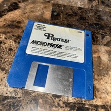 Pirates Micro Prose For Tandy 1000  / 3.5 Floppy Disk Untested RARE Games picture