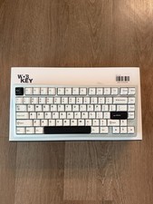 WOBKEY Rainy75 Standard Silver RGB 75% Mechanical Keyboard HMX Violet Wireless picture