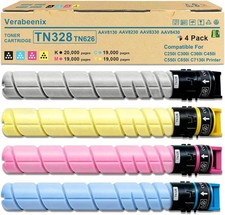 TN328 TN-328 Toner Cartridge 4-Pack TN328K TN328C TN328M TN328Y picture