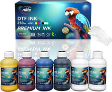DTF Ink 250ML Combo Pack Pigment Ink for PET Film Heat Transfer Prints picture