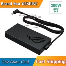 Original ASUS ROG 280W DC Adapter 20V ADP-280EB B Gaming Laptops 6PHI Charger picture