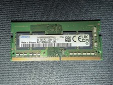 Samsung 8GB PC4-25600 (DDR4-3200) SODIMM Memory (M471A1K43DB1CWE) picture