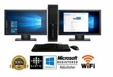 hp Intel Core i5 Quad Core 8GB RAM 250GB HDD Windows 10 Dual 22
