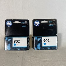 GENUINE HP 902 Blu & Yllw  Ink Cartridges T6L94AN  Set Of 2 Dated 03/2018-Sealed picture
