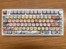 Custom Wireless Mechanical Keyboard – Pokemon Themed Keycaps picture