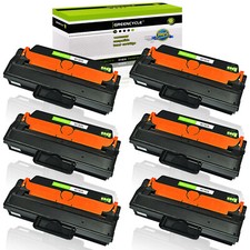 6PK Black MLT-D115L 115L Toner Cartridge fits for Samsung SL-M2830DW M2620 M2820 picture
