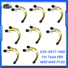 2-10PCS 030-0571-000 Dual 8to8 Graphics Power Cable For Tesla K80 M60 M40 P100 picture