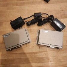 Set of Gefen EXT-DVI-ELRR EXT-DVI-ELRS DVI Extender over One CAT-5 picture