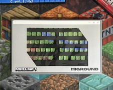 Higround x Minecraft 68 Keycaps Set - MAP LIMITED BRAND NEW picture