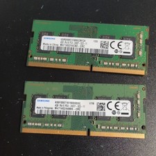 Pair of Samsung 4GB 1Rx16 PC4-2400T-SC0-11 M471A5244CB0-CRC Laptop RAM Memory picture