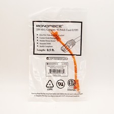 Monoprice Cat5e Ethernet Patch Cable 350MHz 0.5ft, 5ft, 7ft, and 14ft picture
