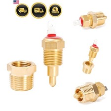 Fan Temperature Switch 200°F On 185°F Off, 3/8