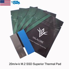 2-10 PCS Extreme Heat Dissipation 20w/mk M.2 SSD 2280 NVMe Thermal Pad 70x20x1mm picture