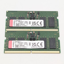 Kingston 16GB (2x8GB) DDR5-5600 PC5-44800 SODIMM RAM (KVR56S46BS6-8) picture