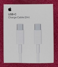 MLL82AM-A - Apple 2M USB-C to USB-C Charging Cable (White) - NEW picture