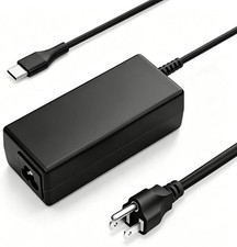 65W USB-C Laptop Replacement Ac Power Adapter Charger Wall Cord For Lenovo picture