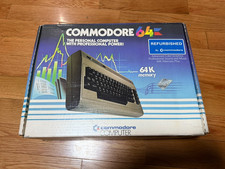 ** Commodore 64 Computer System w/ Box, Power Supply,  Manual - TESTED picture