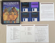 Deluxe Paint IV v4.0 & Video III BONUS Disk ©1991 EA Electronic Arts for Amiga picture
