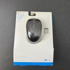 Microsoft Wireless Mobile Mouse 3500 - Black (GMF-00030) picture