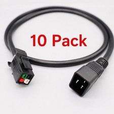 PACK OF 10 Genuine S21 Bitmain C20 - P13 Power Cord 4 ft 12 AWG  20A picture
