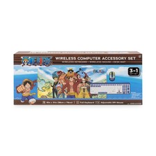 One Piece Megaset Wireless Computer Keyboard Mouse & Mat - Accessory Set™ picture