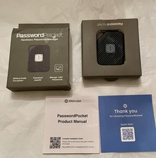 Atlancube Password Pocket Hardware Password Mgr 1000 Pswrds Autofill Military Gr picture