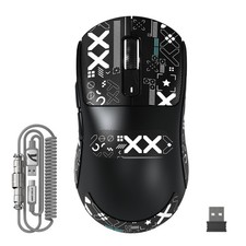 ATTACK SHARK X3MAX Wireless Gaming Mouse Black Mouse and Anti-slip Sticker picture