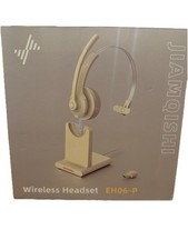 NEW Jiamqishi EH06-P Wireless Headset With Microphone Adjustable & Lightweight picture