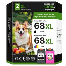 SHEENGO 68XL Ink Cartridges Replacement, 2 Pack picture