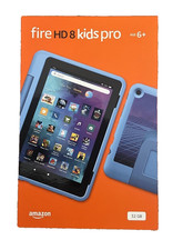 🔥🔥Amazon Fire HD 8 Kids Pro Tablet, 32GB, Color- Cyber Sky Blue🔥🔥New &Sealed picture