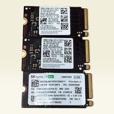 LOT OF 3X 512GB NVMe SSD Internal Solid State Drives GOOD HEALTH picture