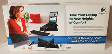 Logitech Cordless Desktop S520 and Alto Connect; Notebook Stand, Mouse, Keyboard picture