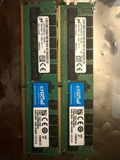 MICRON 64GB 4DRX4 PC4-2666V DDR4 SERVER MEMORY MTA72ASS8G72LZ-2G6D2 picture