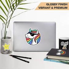 Glossy White Printable Vinyl Sticker Paper 20-100 Pack for Inkjet Printer 8.5x11 picture