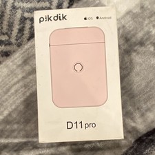 pikdik D11 pro Thermal Bluetooth Portable Mini Printer B&W 203dpi 57x25mm picture