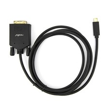 Rocstor Y10C205-B1 6Ft Usb-C To Dvi-D M/M Cable Dual Link 1920X1200 Sngl picture