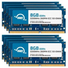 OWC 64GB (8x8GB) DDR4 3200MHz 1Rx8 ECC Unbuffered SODIMM 260pin Memory RAM picture