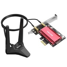 WiFi 6E PCIe Network Card AX5400 for Desktop PC Tri-Band Intel AX210 BT5.3 picture