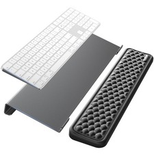 Vaydeer Keyboard Stand and Wrist Rest, Metal and Memory Foam picture