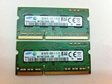 Lot of 2 Original OEM 2GB Samsung Laptop Memory RAM DDR3 - M471B5773CHS-CK0 - 48 picture