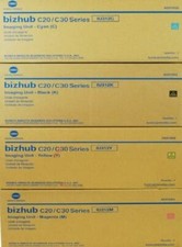 4 x GENUINE Konica Minolta Bizhub C20 C30 Magenta DRUM Imaging Unit IU312M   picture