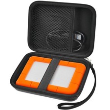 ALKOO Case for LaCie Rugged Mini 1TB/2TB/4TB/5TB External Hard Small, Black picture