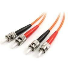 Startech IT FIBSTST1 3.28ft Fiber Optic Patch Cable ST Male picture