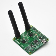 MMDVM_HS_Dual_Hat Duplex MMDVM Hotspot P25 DMR YSF NXDN Pi Revision 1.3 + OLED picture