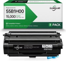 55B1H00 Toner Replacement Lexmark 55B1H00 55B1000 Black Cartridge High + + + ++ picture