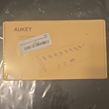 AUKEY 7-Port Powered USB 3.0 Hub/Splitter Box 1:7 USB 3.0 CB-H19 picture