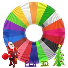 3D Pen Filament 328 Feet 20 Colors, 3D Printing Pen Refills PLA Filament picture