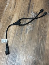 C20 Male to DUAL C13 Female Y Splitter Power Cable 2,ft 14AWG for ASIC Mining picture