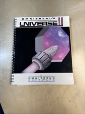 Omnitrend’s Universe II Atari ST 1985 Manual Only picture